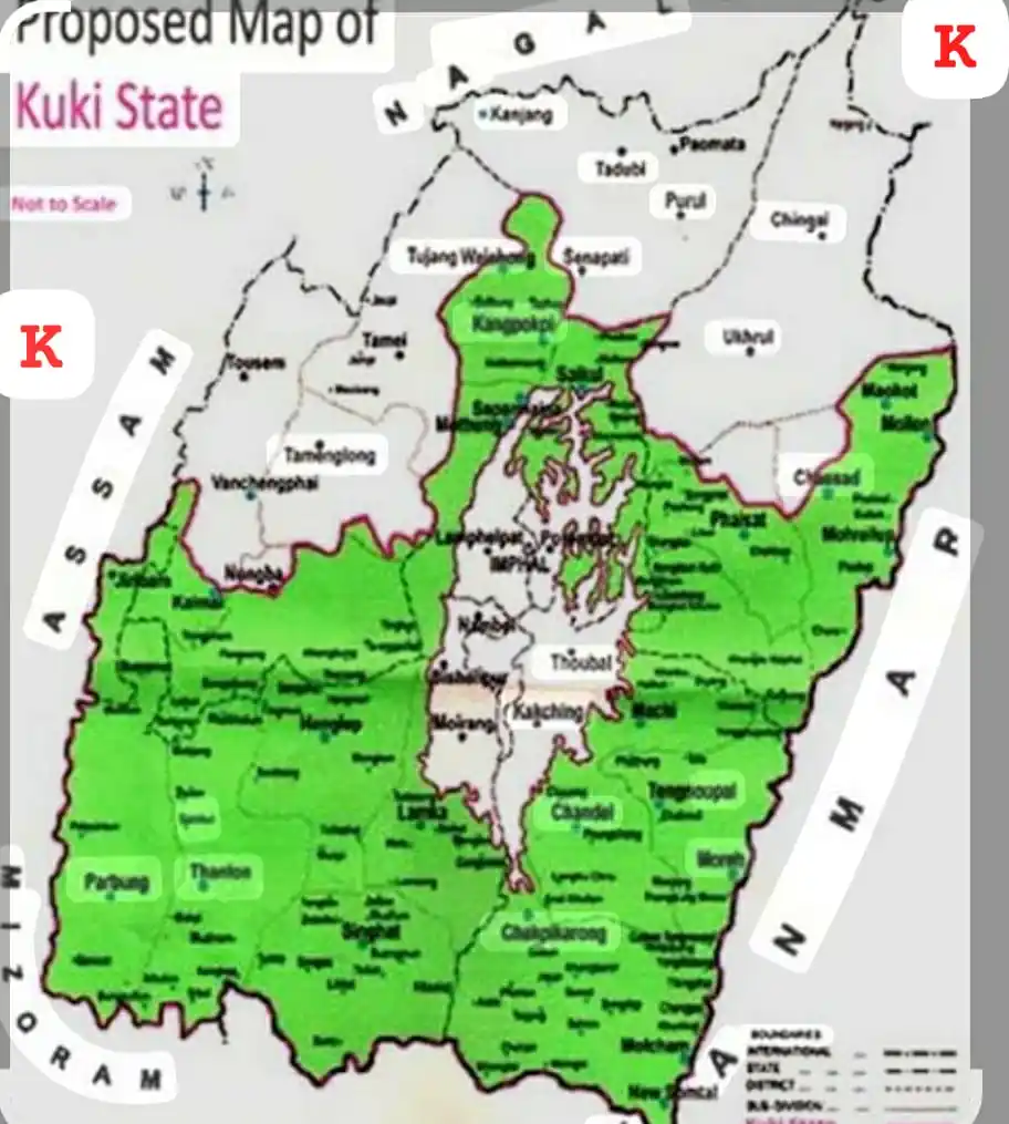 Image from KUKI UNITED: PANGDET JING UTE      Tuchung igalnei u hi eiho dinga thilphajo Pathen...
