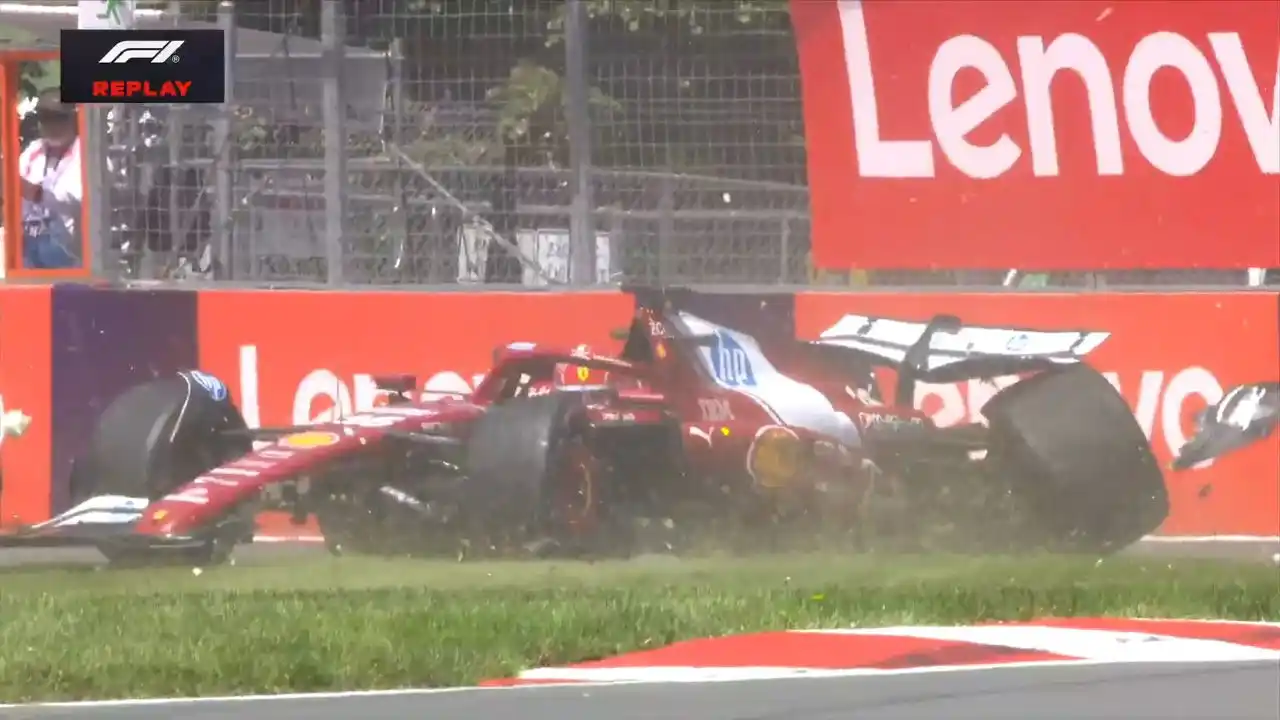 Image from Formula 1 | RacePress: *⚠️ Parece que Charles Leclerc se perderá los Libres 2 a causa de su a...