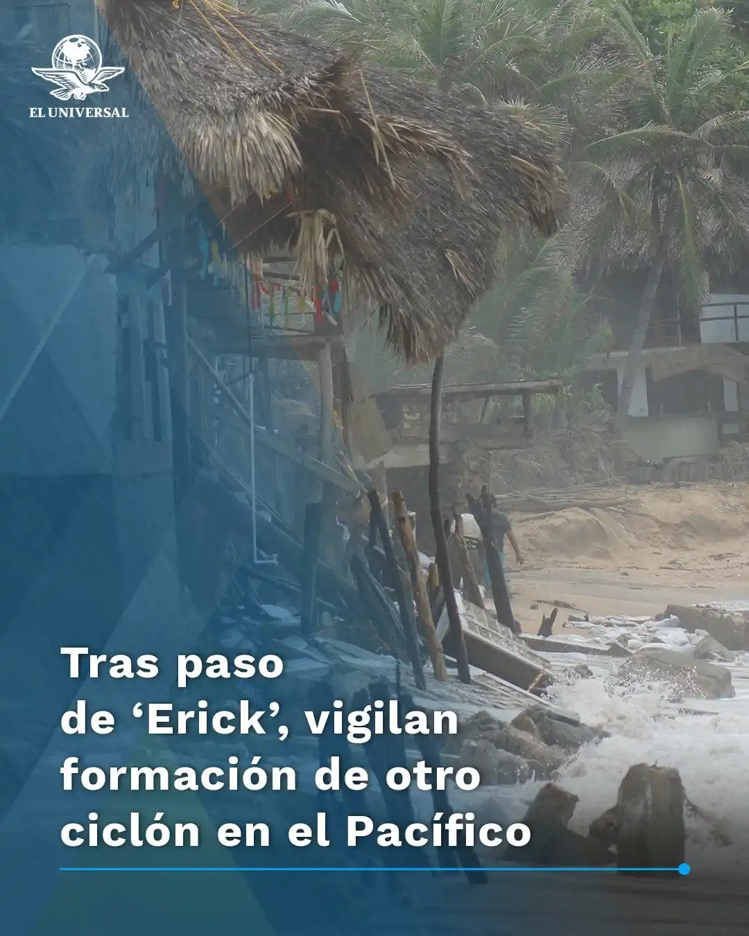 Image from EL UNIVERSAL MX - Noticias: 🛑🌊Protección Civil advierte que se ha identificado una *zona con pot...
