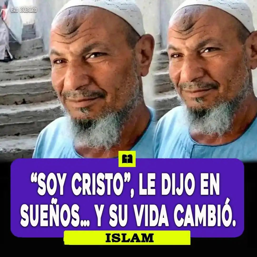 Image from 𝗗𝗘𝗦𝗣𝗘𝗥𝗧𝗔𝗡𝗗𝗢 𝗔 𝗟𝗔 𝗜𝗚𝗟𝗘𝗦𝗜𝗔  🥱🕊️: 🔥 “Soy Cristo”: Líder islámico egipcio entrega su vida a Jesús tras u...