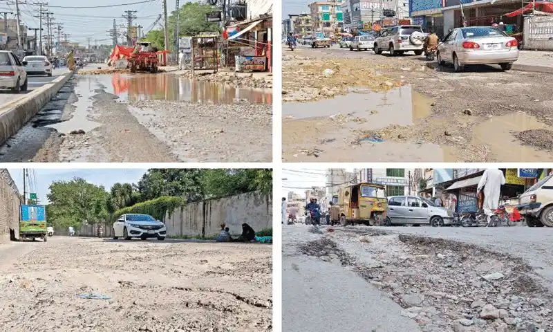 Image from SIALKOT BEAUTY NEWS : سیالکوٹ: ٹوٹی پھوٹی گلیاں، ناقص منصوبہ بندی اور کرپشن کا منہ بولتا ثبو...
