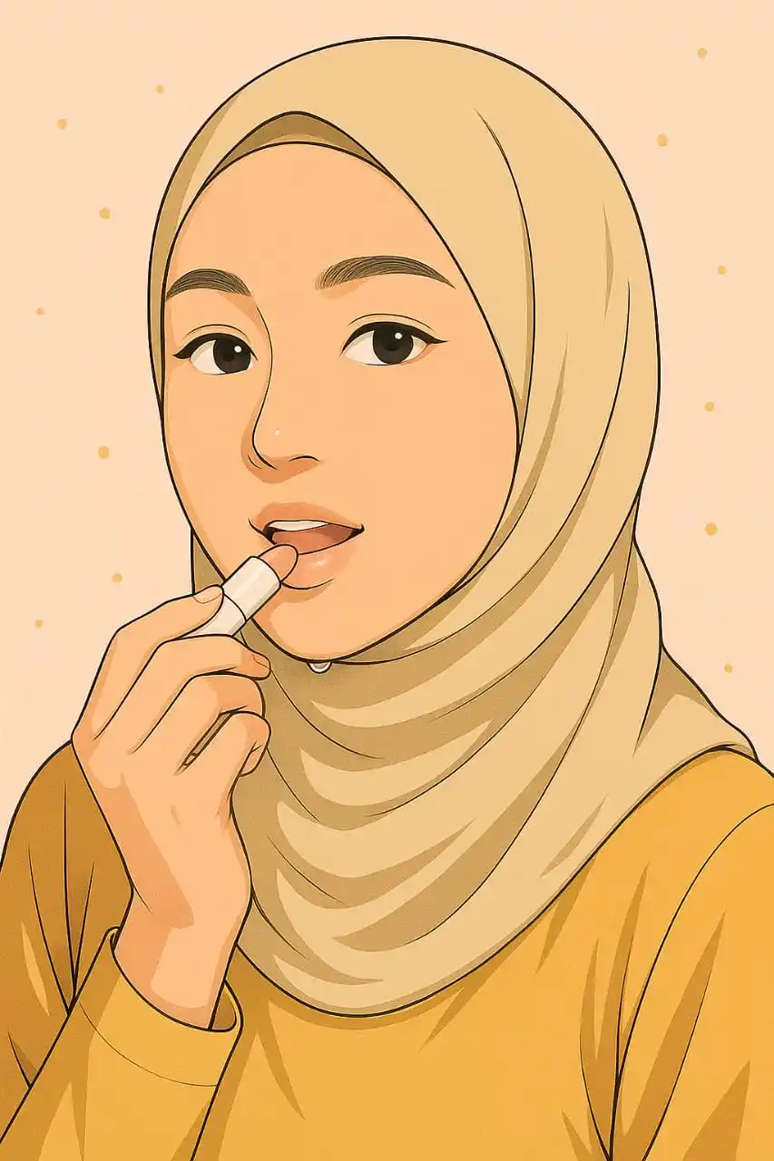 Image from Belajar Skincare | Tips & Tutorial Cantik: 💋 TIPS BIBIR SEHAT & LEMBAB ALAMI 💖  1. 💧 Air putih tuh underrated,...