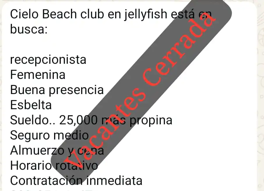 Image from Disi Mota Publicidad Empleos: Vacantes Cerrada, gracias...