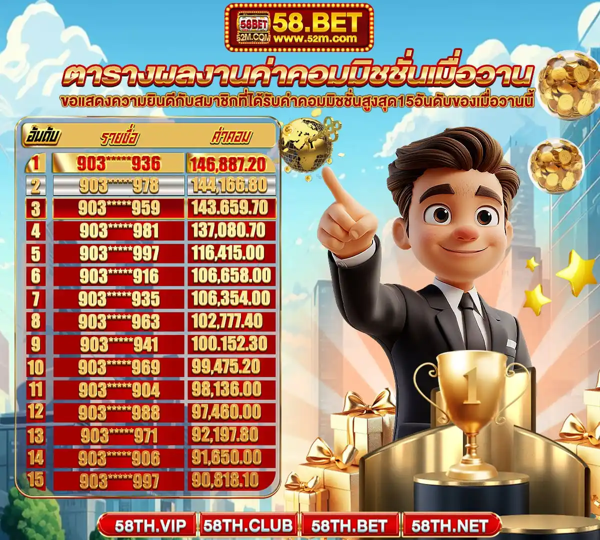 Image from 58.BET: 5️⃣8️⃣BET 🔥 รับสมัคตัวแทนจำนวนมาก (ด่วน) 🔥 👥เชิญชวนสมาชิกทุกท่าน ...