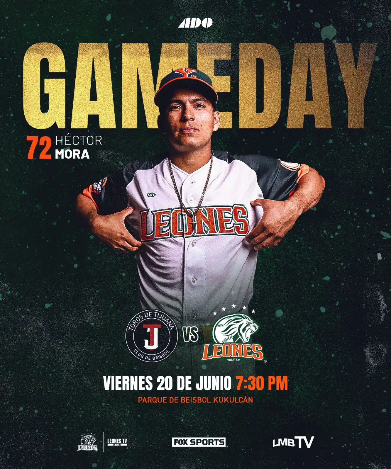 Image from Leones de Yucatán: 🗣️ ¡A PEGAR PRIMERO!💪🏼  🏟️ Parque de Beisbol Kukulcán 🆚 Toros de ...