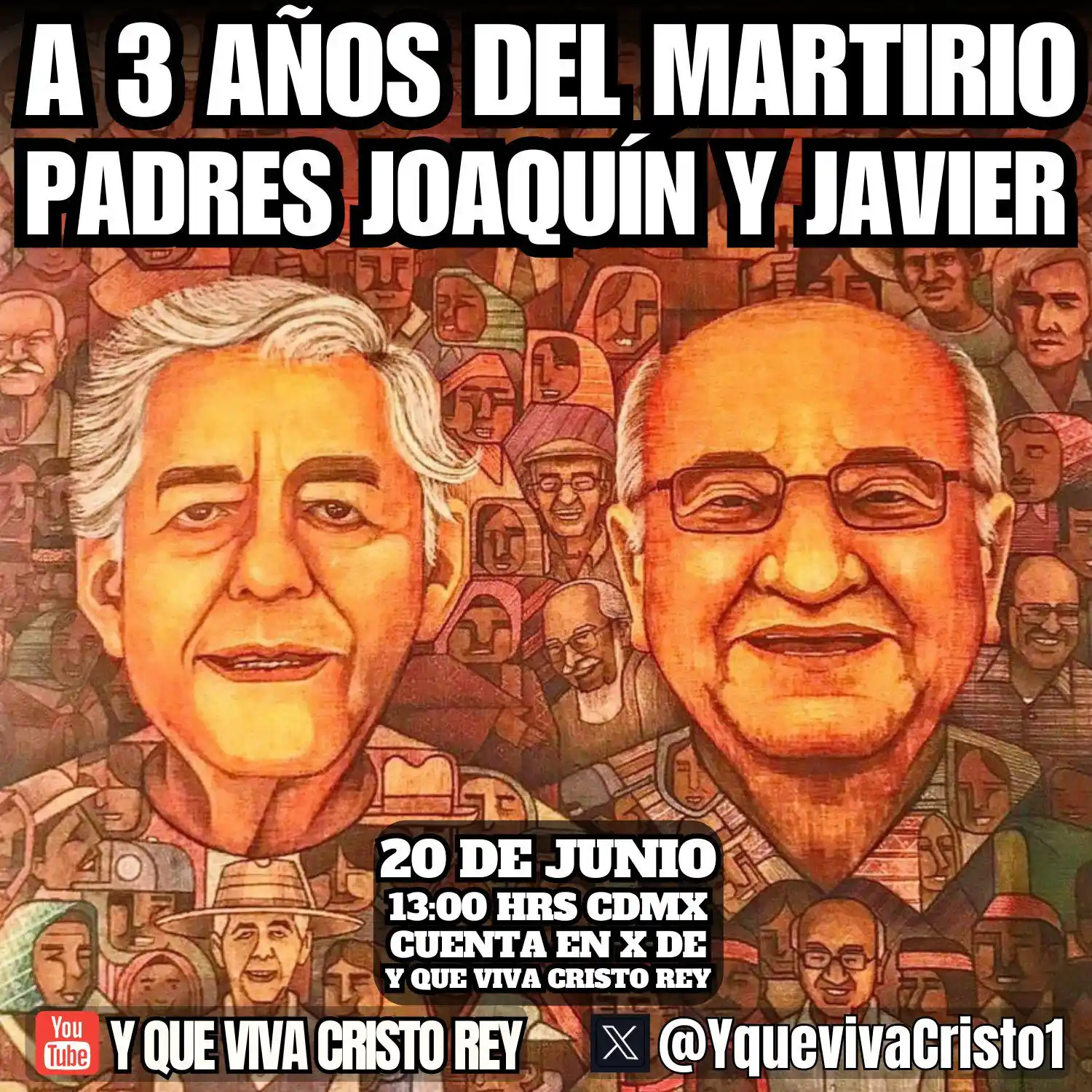 Image from Y QUE VIVA CRISTO REY: 🙏A TRES AÑOS DEL MARTIRIO DEL PADRE JAVIER CAMPOS MORALES SJ, Y JOAQU...