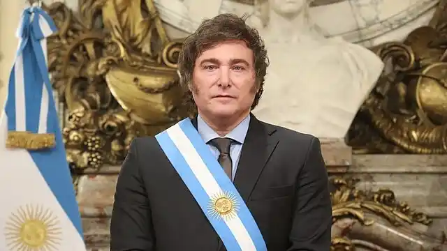 Image from Onedio: Arjantin Başkanı "Çakma Trump" Javier Milei: "İran, Arjantin'in düşma...
