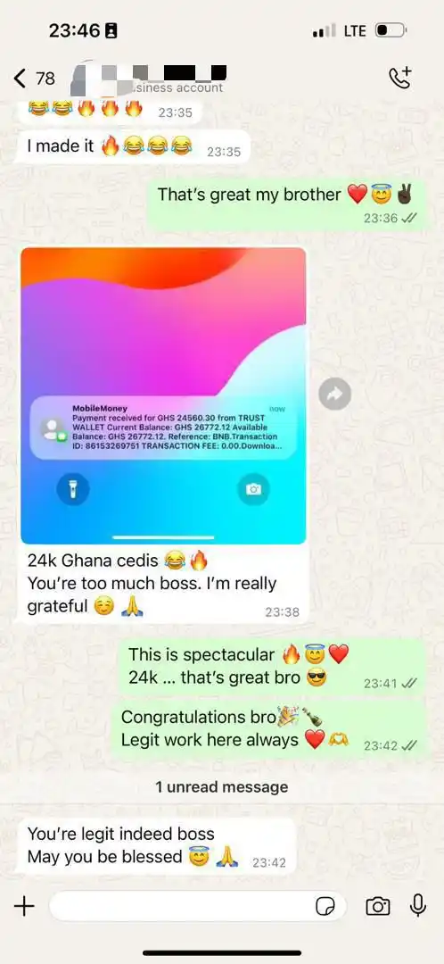 Image from LET’S SHARE MONEY : CASHOUT SUCCESSFULLY AND PURCHASE YOUR BNB LOGS NOW 🥷🏿🦍❤️https://Wa...