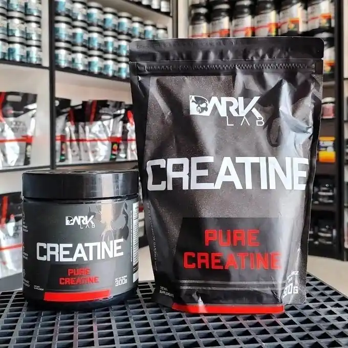 Image from Vizzuali Ofertas: Creatina Pura Dark Lab - Use o Cupom: MELIECAZETV ou 12SAUDE 🎟 300g...