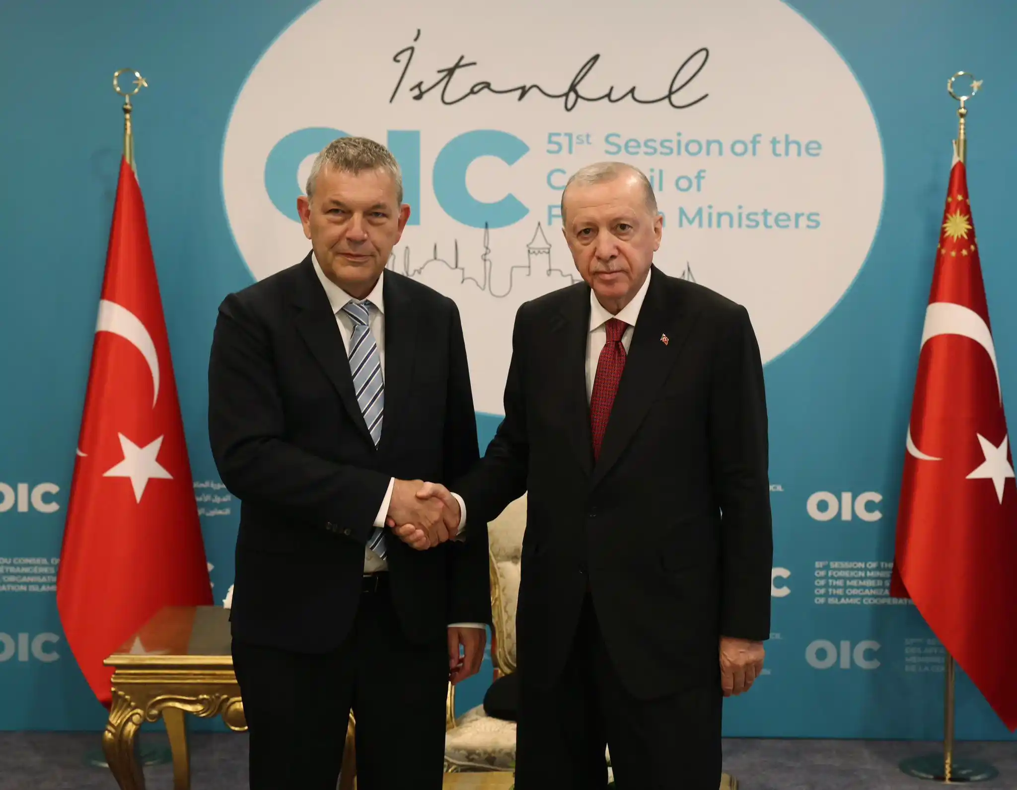 Image from Tim İstişare: Cumhurbaşkanımız Recep Tayyip Erdoğan, Birleşmiş Milletler Yakın Doğu’...