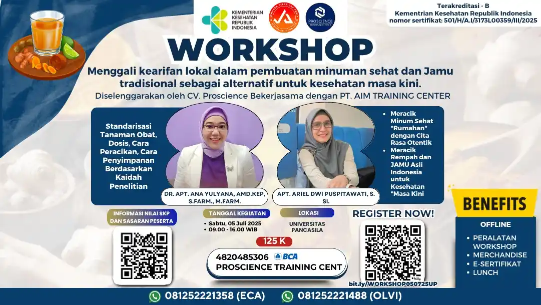 Image from WEBINAR SKP KEMENKES: Dengan mengikuti standar penyimpanan, dosis, dan peracikan yang tepat ...
