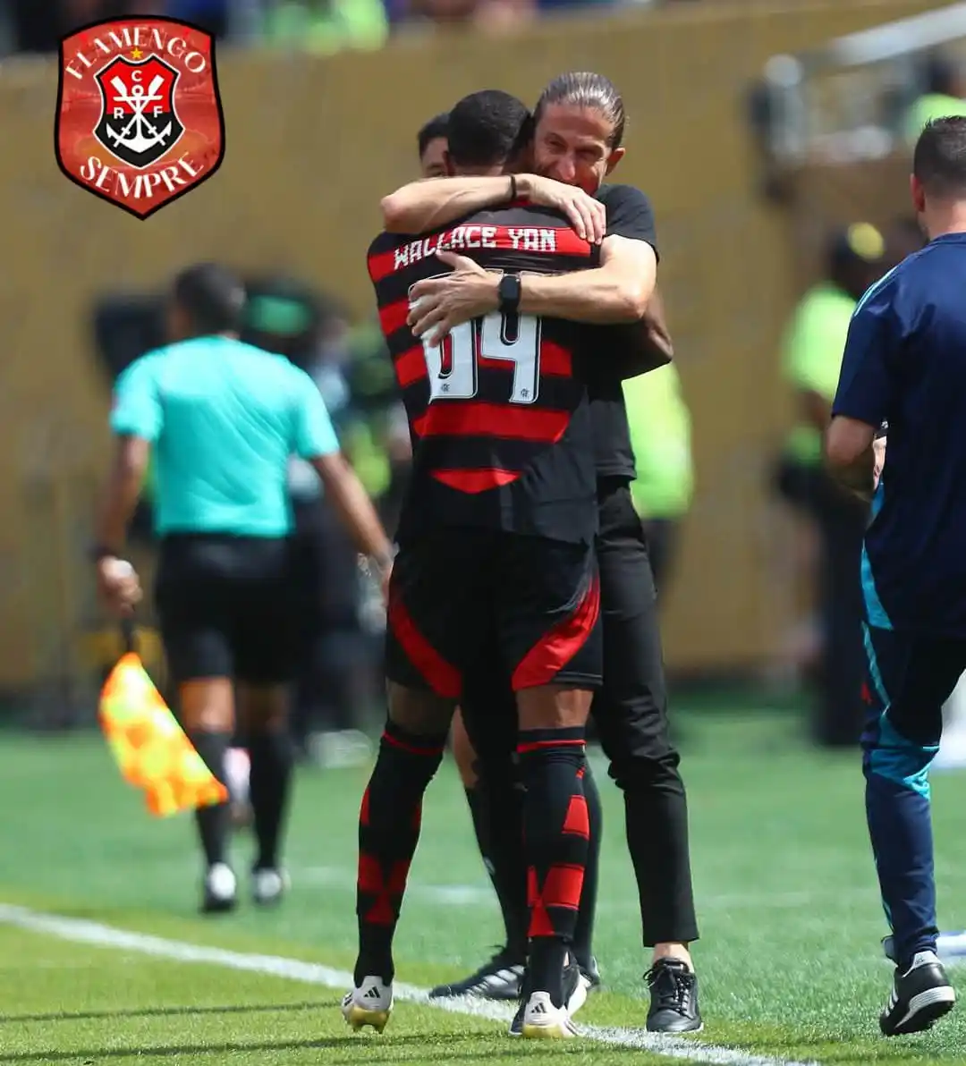 Image from FLAMENGO SEMPRE: “É um jogador que tem uma paixão e uma vontade de vencer absurda. Ele ...