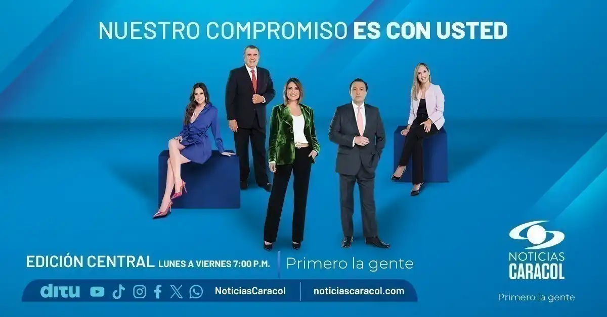 Image from Noticias Caracol: *¡Estamos al aire! Conéctese a nuestra señal EN VIVO a través de nuest...