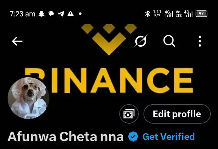 Image from CRYPTO ENTHUSIASTS*: https://x.com/AfunwaNna52842?t=B1Chg6S7LXqfST80nosr2w&s=09...