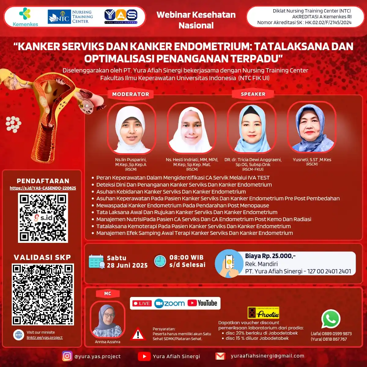 Image from WEBINAR SKP KEMENKES: *🇮🇩 Yura Afiah Sinergi (YAS Project) Mempersembahkan 🇮🇩* *WEBINAR...