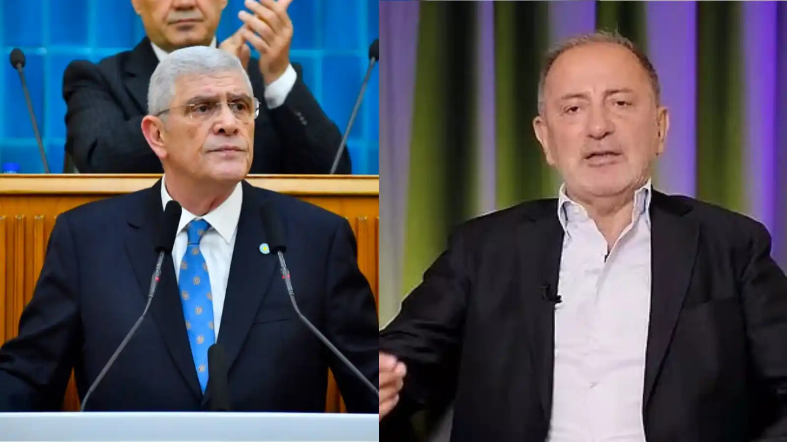 Image from Onedio: İYİ Parti Genel Başkanı Müsavat Dervişoğlu: (Fatih Altaylı'nın gözaltı...