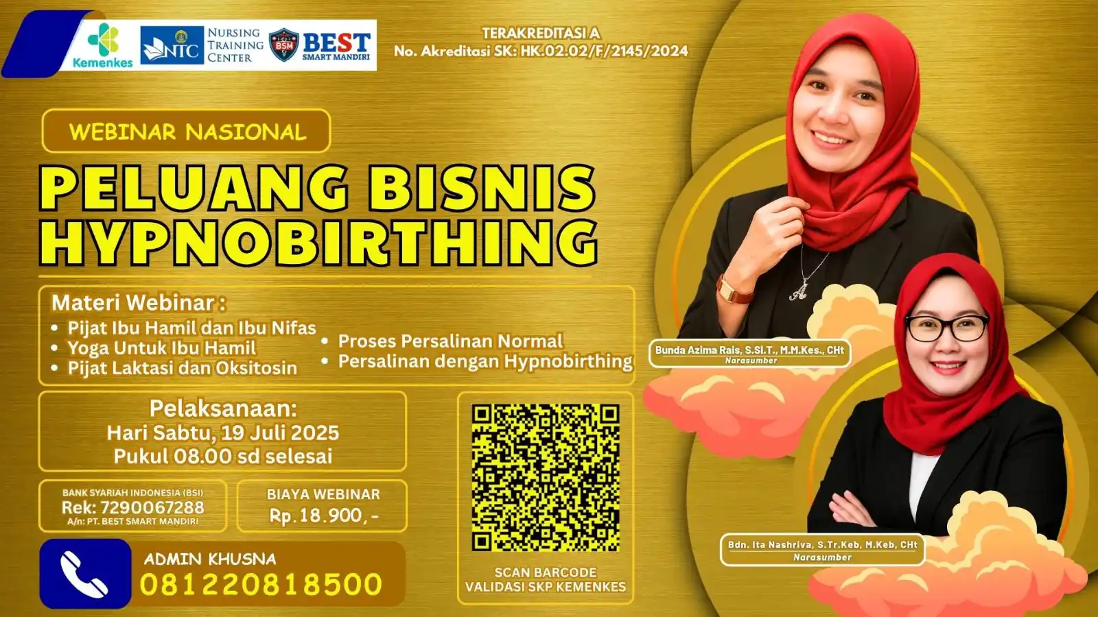 Image from WEBINAR SKP KEMENKES: *JADWAL WEBINAR - PT. BEST SMART MANDIRI* ========== 📌 *DAFTAR SEKARA...