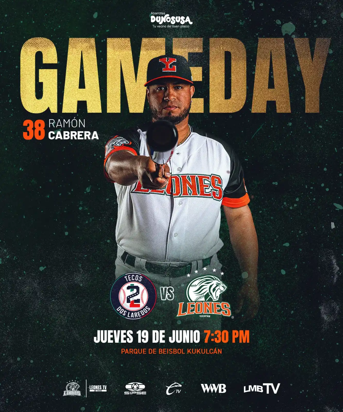 Image from Leones de Yucatán: 🗣️ ¡JUNTOS VAMOS POR LA SERIE!🙌🏼  🏟️ Parque de Beisbol Kukulcán 🆚...