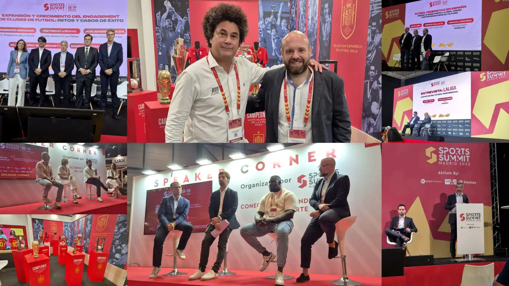 Image from Canal de Comunicación FFLasPalmas: 👥 | La FIFLP fortalece lazos en el Sports Summit Madrid 2025 con una ...