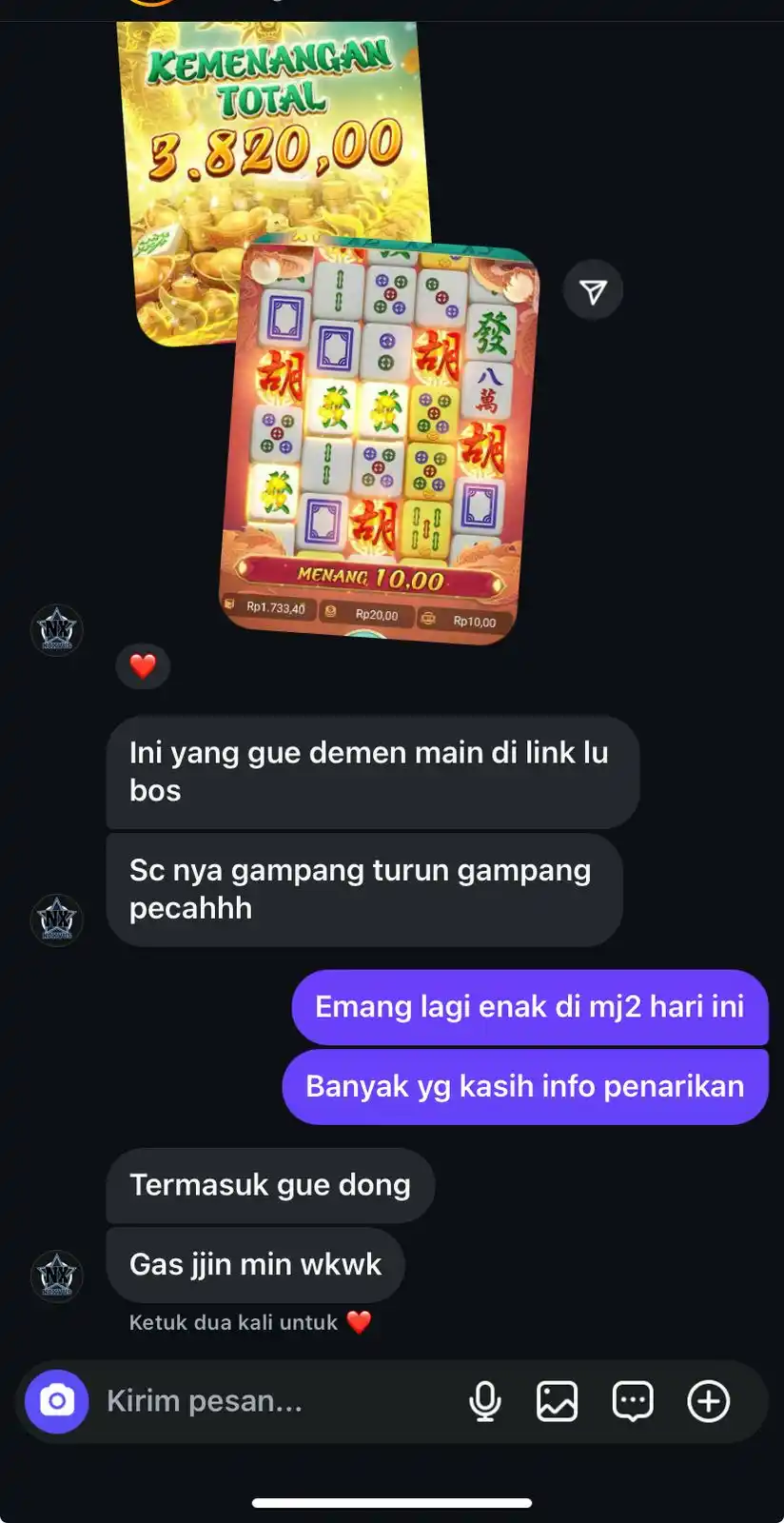 Image from PRAGMATIC INDONESIA: *MAHJONG NIG DER LGI ONFIRE SKUY GASSKEUN 😍 😍 😍 🥳🥳🥳* info pola...