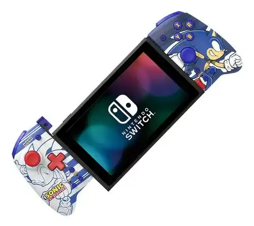 Image from Vizzuali Ofertas: [Mercado Livre] Controlador Para Nintendo Switch Split Pad Sonic Blue ...