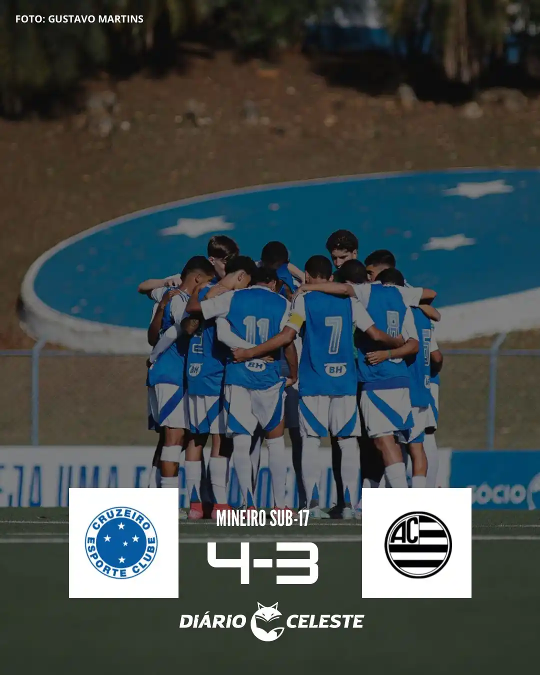 Image from Cruzeiro | Diário Celeste: O Cruzeiro venceu o Athletic por 4 a 3, em jogo da 7ª rodada do Campeo...