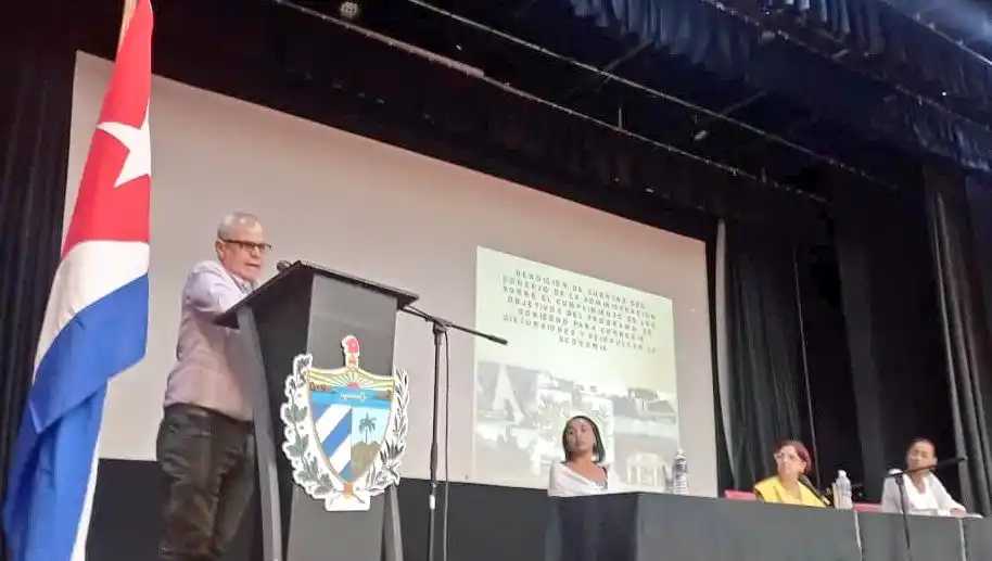 Image from Asamblea Nacional Cuba🇨🇺: *Participó @HomeroAcostaA, secretario de la @AsambleaCuba🇨🇺 –en su c...