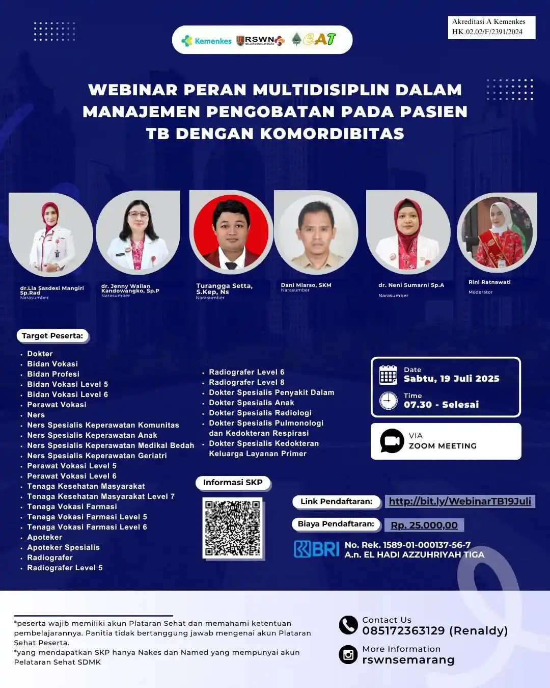 Image from WEBINAR SKP KEMENKES: 📢 PEGMAS & Webinar Resmi SKP Kemenkes RI 📍1-4 SKP Tema: Peran Mult...
