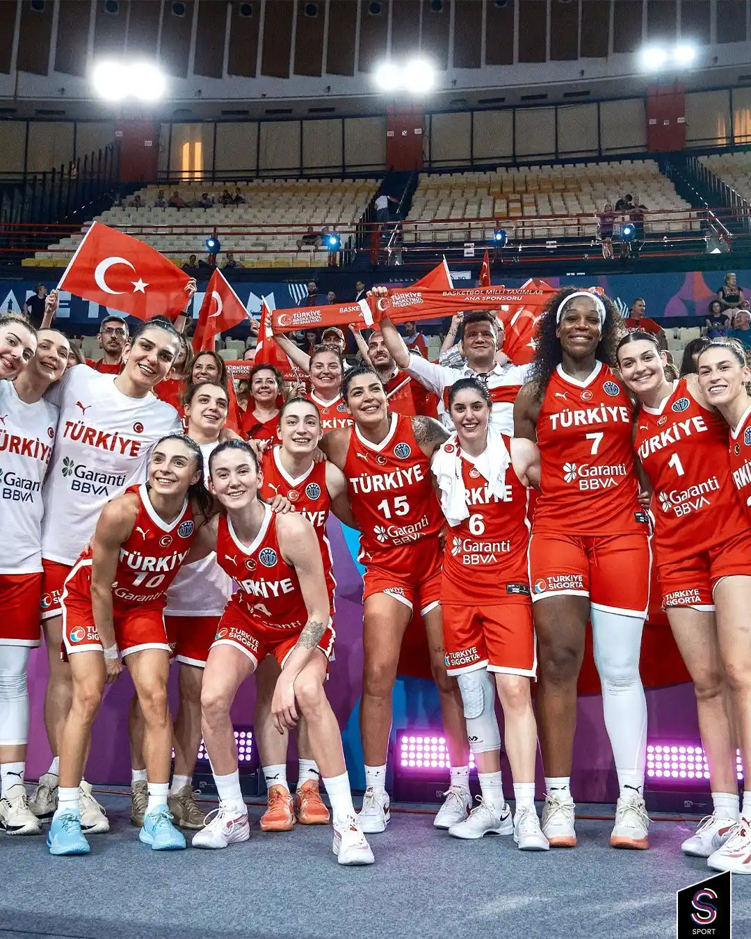 Image from Onedio: Potanın Perileri, 2025 FIBA Kadınlar EuroBasket A Grubu'ndaki son maçı...