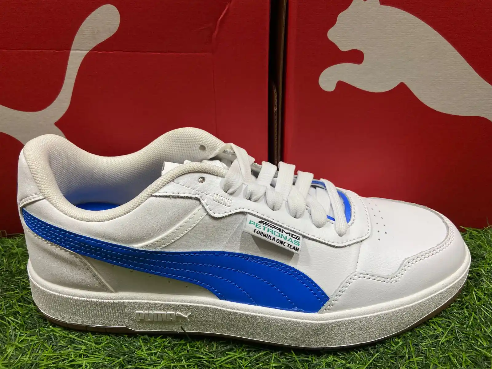 Image from Aaimz Enterprises: PUMA PETRONAS   SIZE UK8  MRP 8000 OFFER PRICE 2500  ONLINE ORDER 8826...