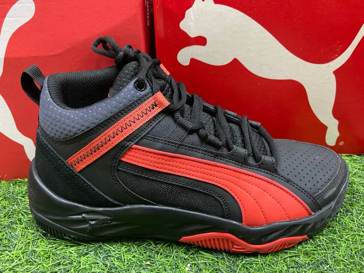 Image from Aaimz Enterprises: PUMA REBOUND FUTURE EVO CORE HIGH TOP  SIZE UK7  MRP 7500 OFFER PRICE ...