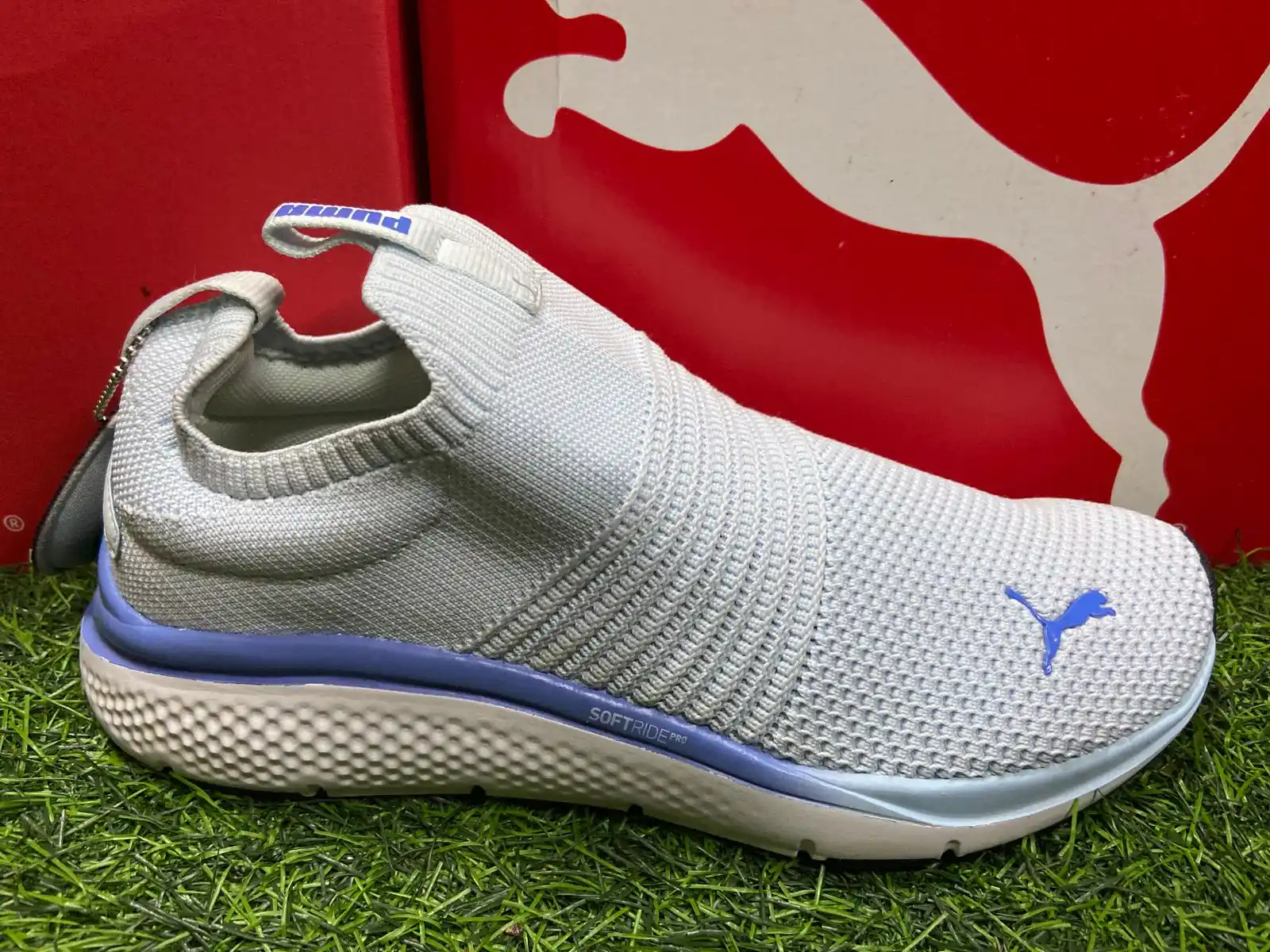 Image from Aaimz Enterprises: PUMA SOFT RIDE SIZE UK4 MRP 6000 OFFER PRICE 1800 ONLINE ORDER 8826...