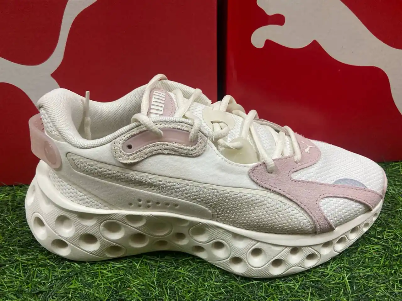 Image from Aaimz Enterprises: PUMA SOFT RIDE SIZE UK4 MRP 8000 OFFER PRICE 2400 ONLINE ORDER 88...