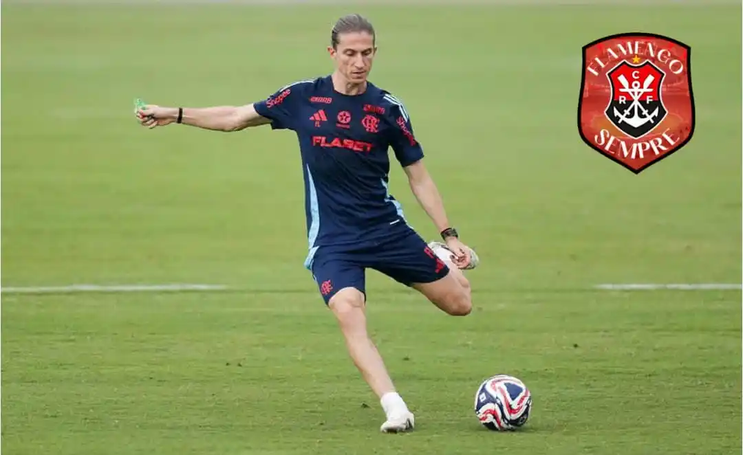 Image from FLAMENGO SEMPRE: Quem está com Filipe Luís no hotel diz que o treinador não faz outra c...