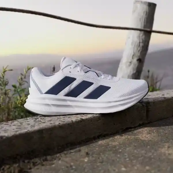 Image from Vizzuali Ofertas: Tênis De Corrida Masculino Galaxy 7 Com Forro Têxtil adidas  De R$ 399...