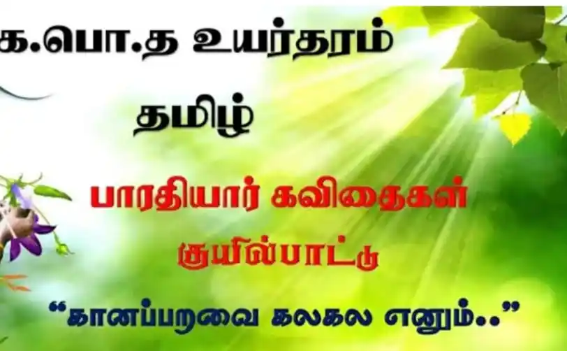 Image from WWW.LKEDU.LK: **தரம் 12(2027) தமிழ் வகுப்பு ஆரம்பம்*  தரம் 12, மாணவர்களுக்கு காயத்தி...