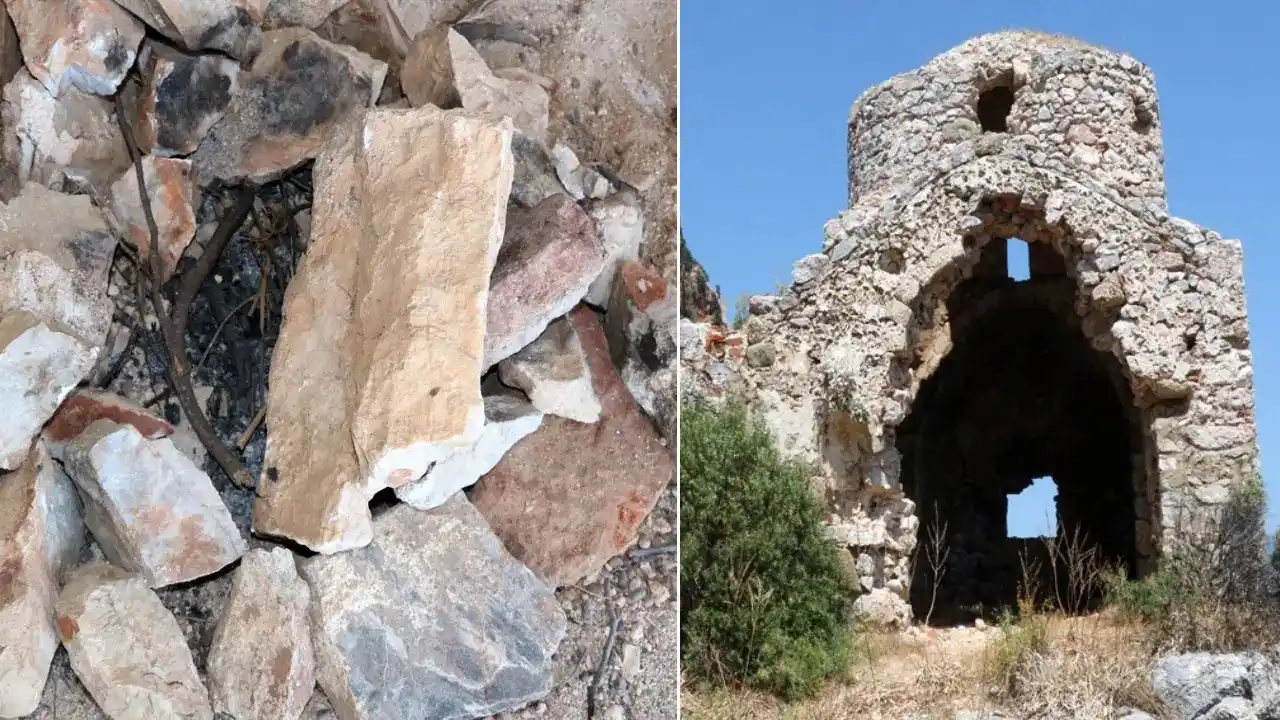 Image from Onedio: Ülkemizde tarihi eser bilinci... Antalya'da, ziyarete kapalı 11. yüzy...