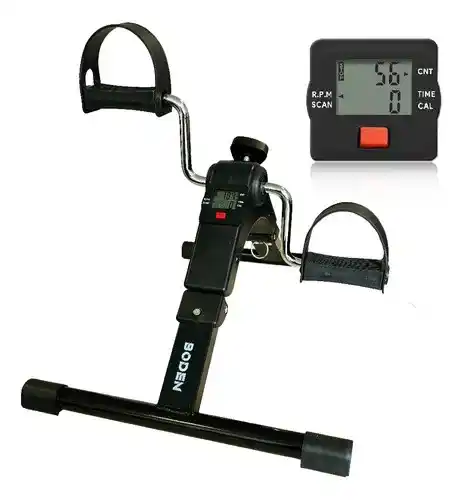 Image from Vizzuali Ofertas: *VOCÊ PROMETEU QUE IA METER O SHAPE ESSE ANO*  Mini Bike Cicloergômetr...