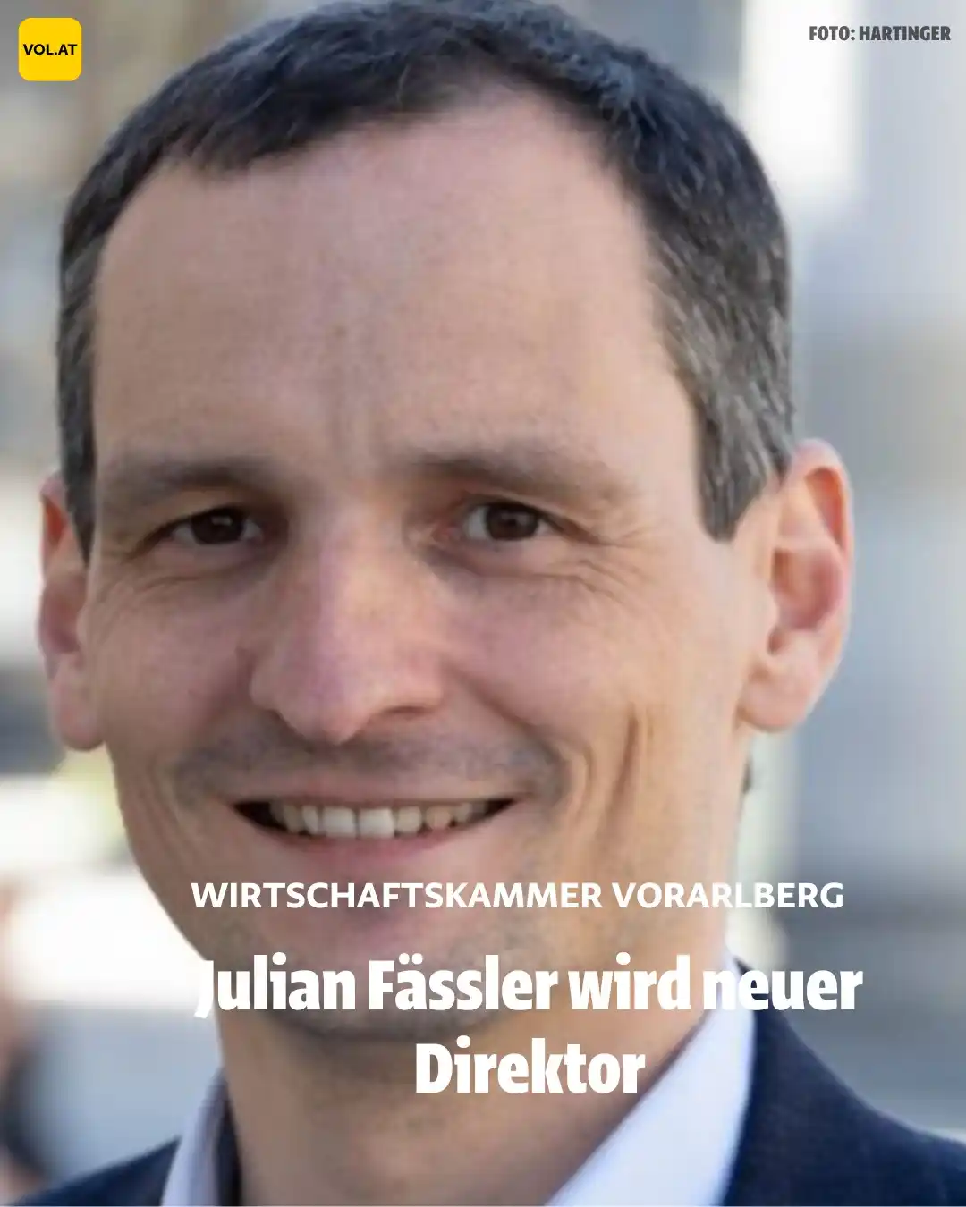 Image from VOL.AT Vorarlberg Online: *Wirtschaftskammer Vorarlberg: Julian Fässler wird neuer Direktor*➡️ht...