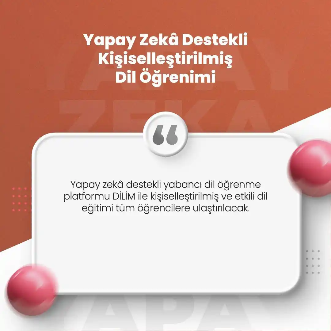 Image from Tim İstişare: Yapay zekâ destekli yabancı dil öğrenme platformu DİLİM ile kişiselleş...