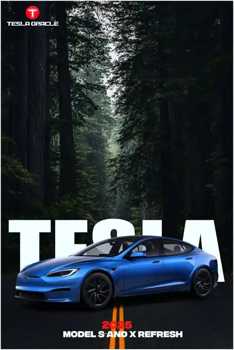 Image from Tesla Oracle - Tesla, SpaceX, Elon Musk News: *2025 Tesla Model S and X refresh include subtle but significant impro...