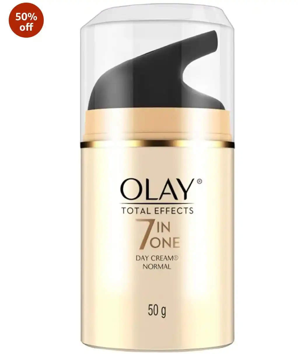Image from Great Deals Hub PRO: *50% off : Olay Total Effects Day Cream 50 gm @474*  https://amzn.to/4...