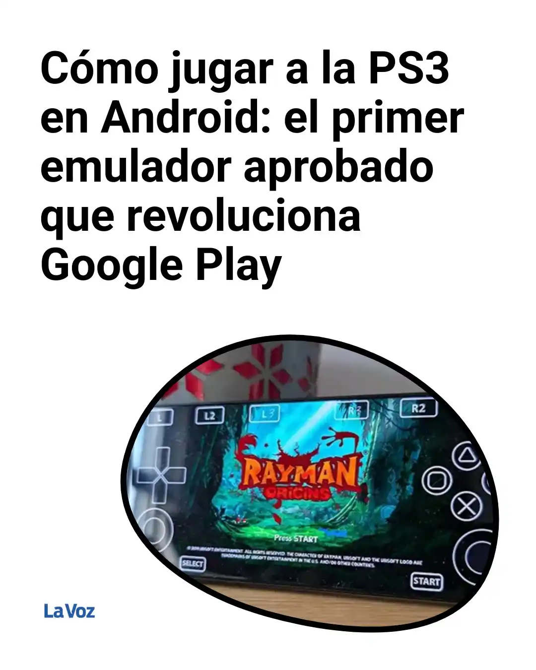 Image from La Voz: ¡Ahora podés jugar clásicos de PS3 en tu Android! 🎮 Disponible gratis...