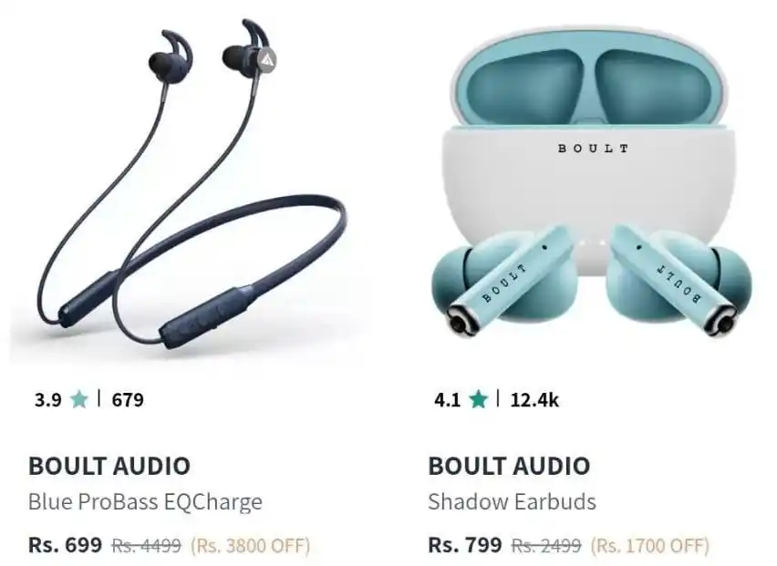 Image from Smart Hub: *🔥Boult TWS Earbuds From ₹699* 🛒 https://myntr.it/BH8eoUG...