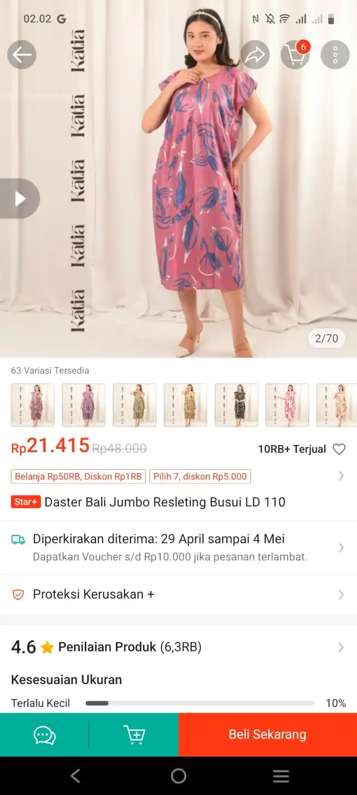 Image from Racun Promo Shopee 🛒: daster beb murah banget , normal 35k buruann https://s.shopee.co.id/9...