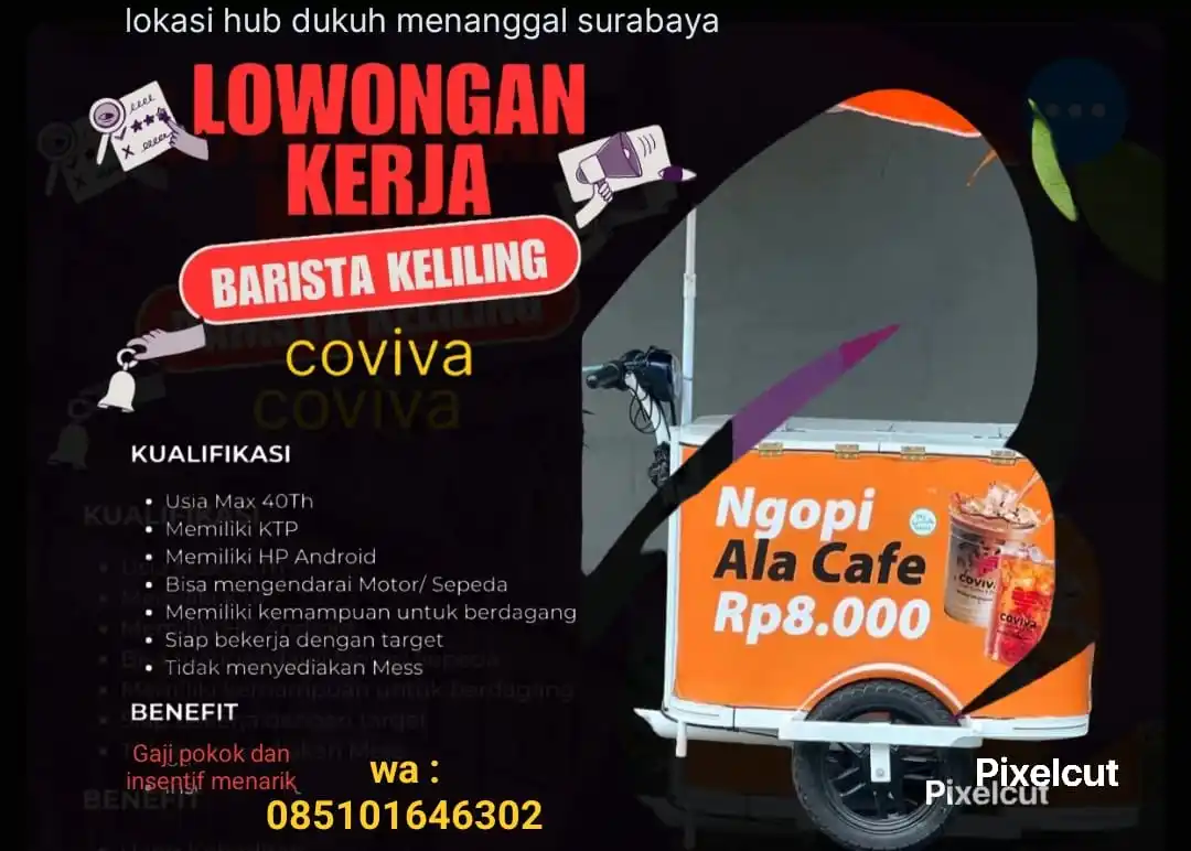 Image from Loker Surabaya Dan Sekitarnya: Di utamakan domisili Surabaya Selatan & berpengalaman di bidang kopi k...