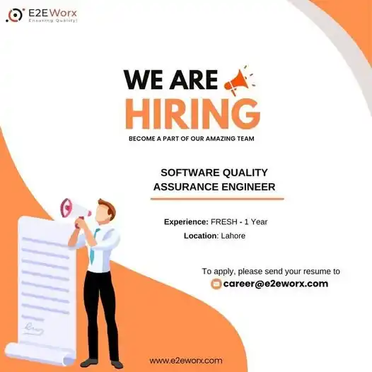 Image from SQA | Video & Graphic | E-Book | Animator| Content Writer| Jobs: E2EWorx is hiring! Join our dynamic team as 𝐖𝐄 𝐀𝐑𝐄 𝐋𝐎𝐎𝐊𝐈𝐍𝐆...