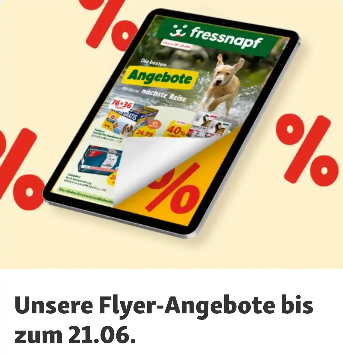 Image from Fressnapf Österreich: Fenstertag und der Napf ist Leer? Kein Problem, *wir haben die leckers...