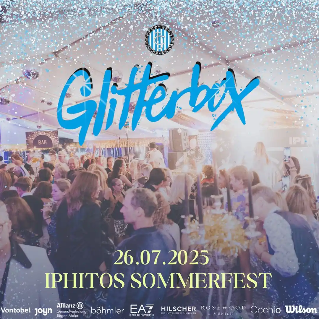 Image from MTTC Iphitos: *✨ GLITTERBOX – Das Iphitos Sommerfest 2025! ✨*  Highlight der Saison ...