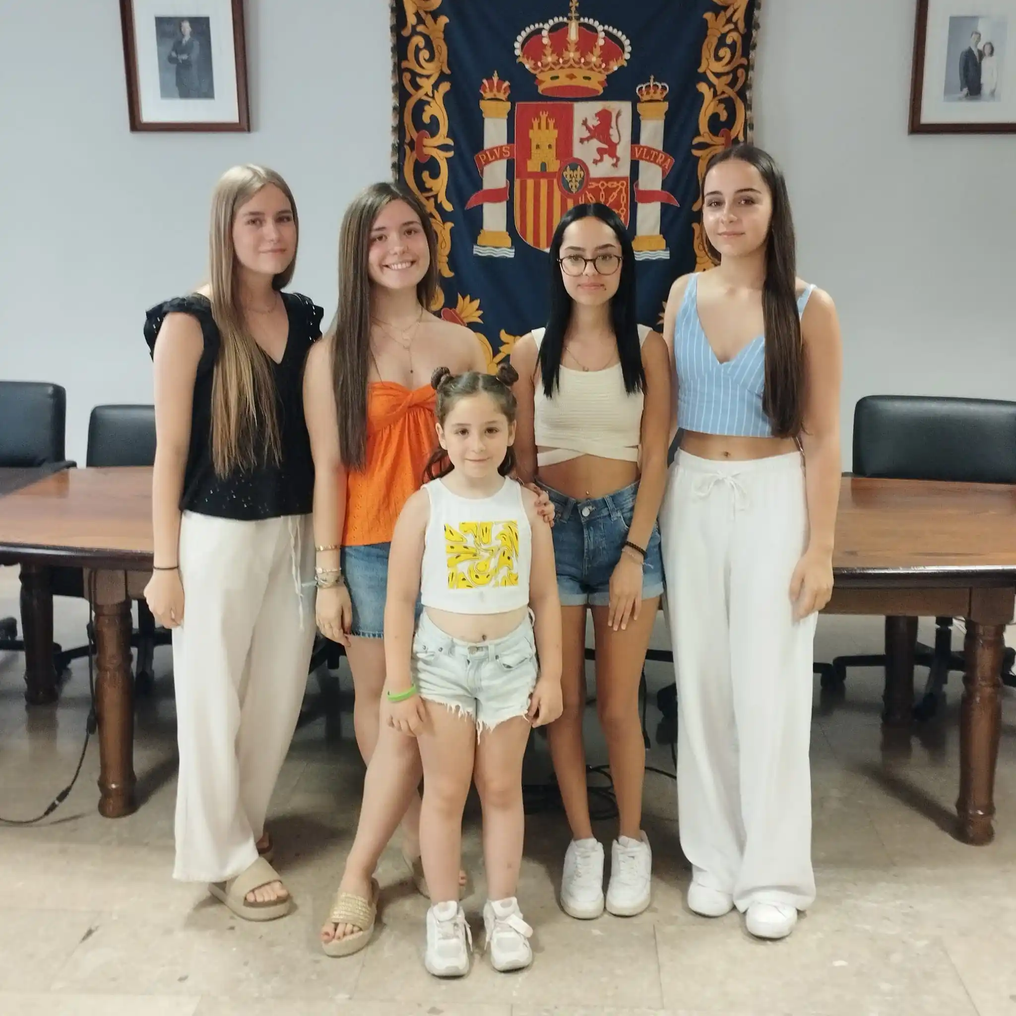 Image from Ayuntamiento de Recas: Ha tenido lugar la elección de Reina y Damas de Honor Juveniles e Infa...